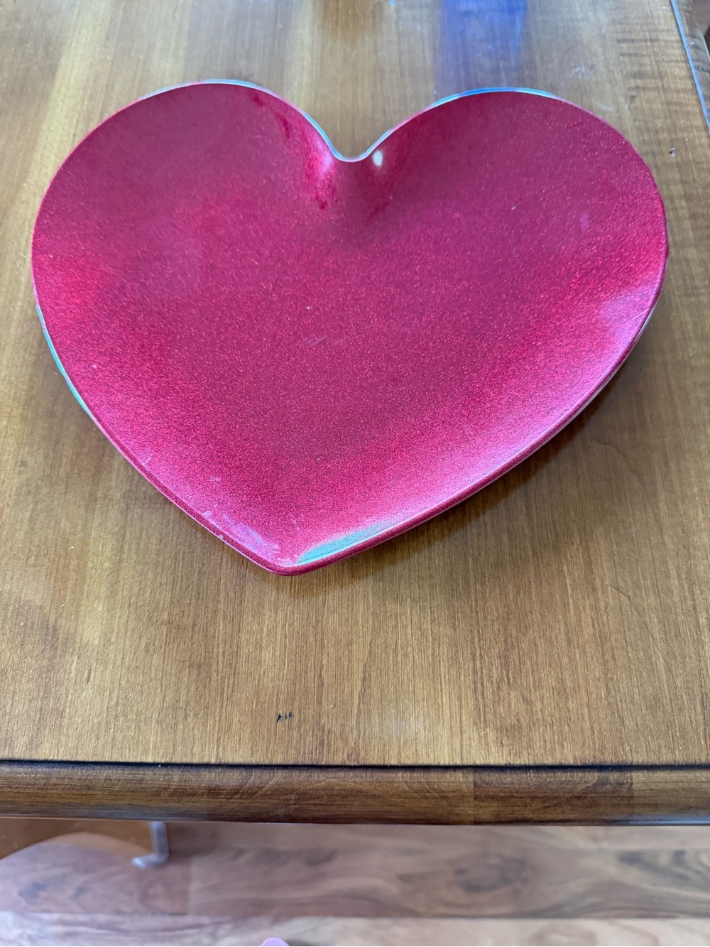 Target Red Heart-Shaped Serveware Plate